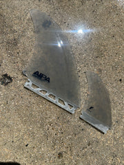 XFILE Twinzer Fin Set